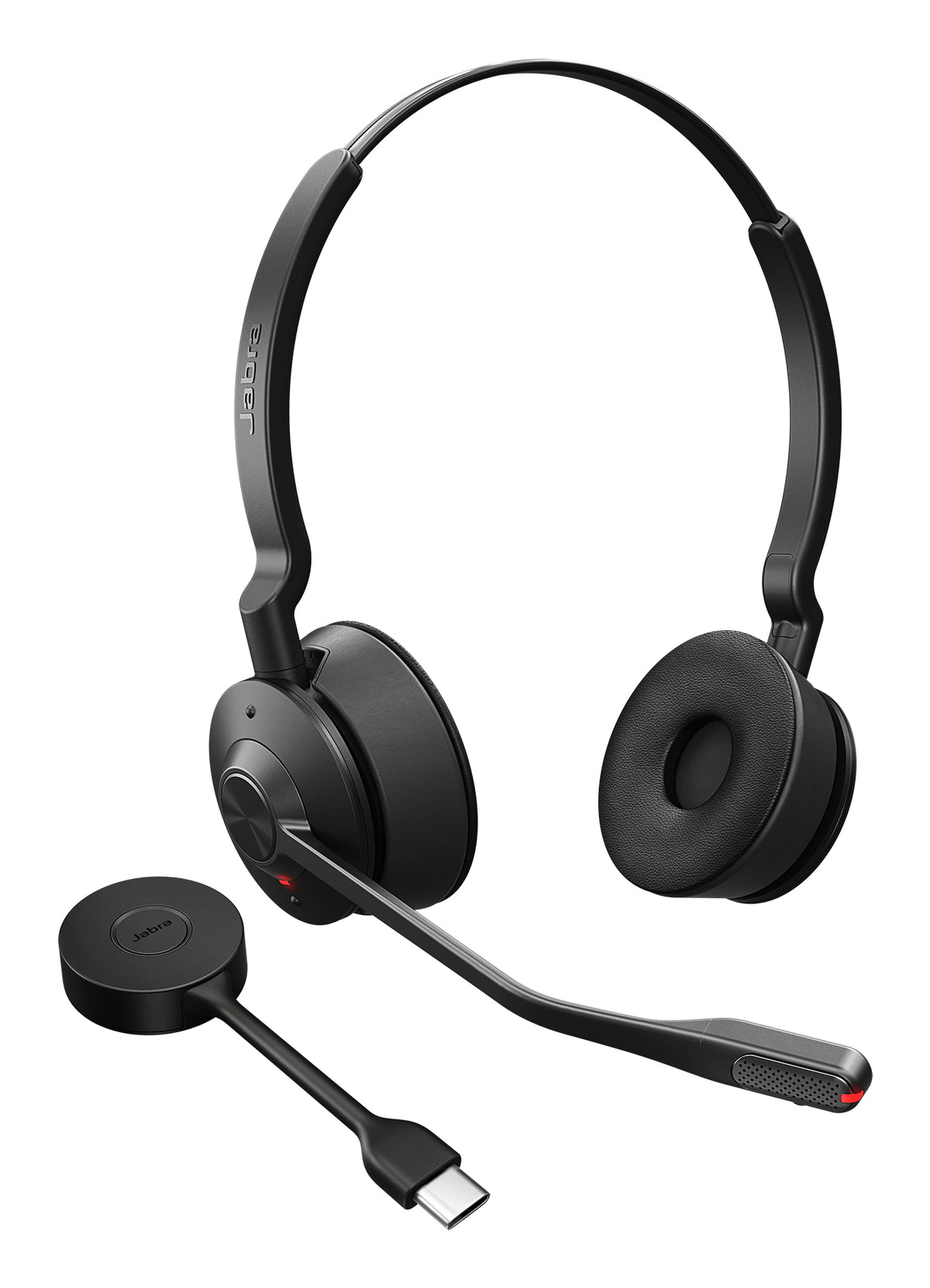 JABRA ENGAGE 55 SE UC STEREO DECT HEADSET,LINK 400C BT DONGLE,SOFTPHONE/DESKPHONE, USB-C