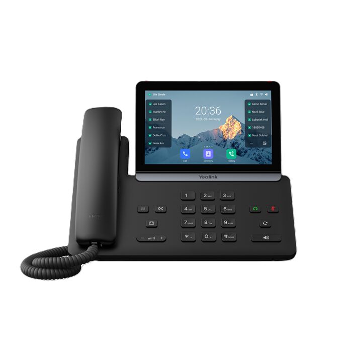 YEALINK (SIP-T88W) IP PHONE, 7" TOUCHSCREEN, ANDROID 13, HD VOICE, BLUETOOTH 5.0, WI-FI 6,