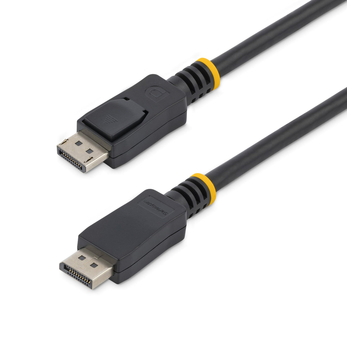 STARTECH 5M DISPLAY1.2 CABLE WITH LATCH, 4K, SUPPORT DPCP, HDCP, MULTI STREAM, LTW