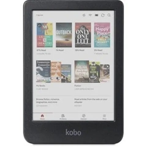 Kobo Clara Colour 6IN E Ink KaleidoTM 3 Color Display ComfortLight PRO Waterproof Black
