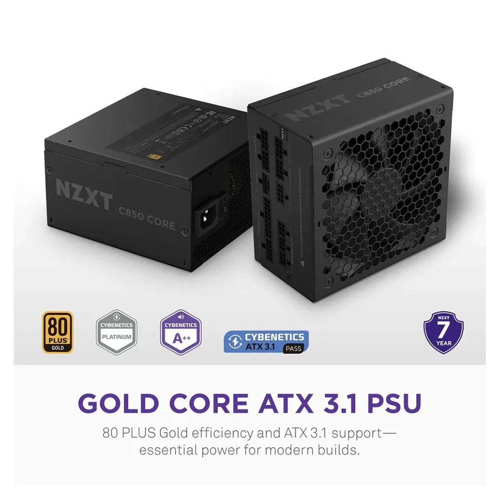 Gold Core 850W 80 Plus Gold Fully-modular ATX 3.1 Power Supply AU Power Cord