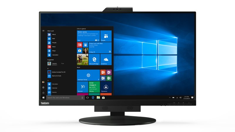 The freedom to work, think, & excel Certified eye-friendly, the ThinkCentre Tiny-in-One 27 is designed to enhance productivity. With facial…