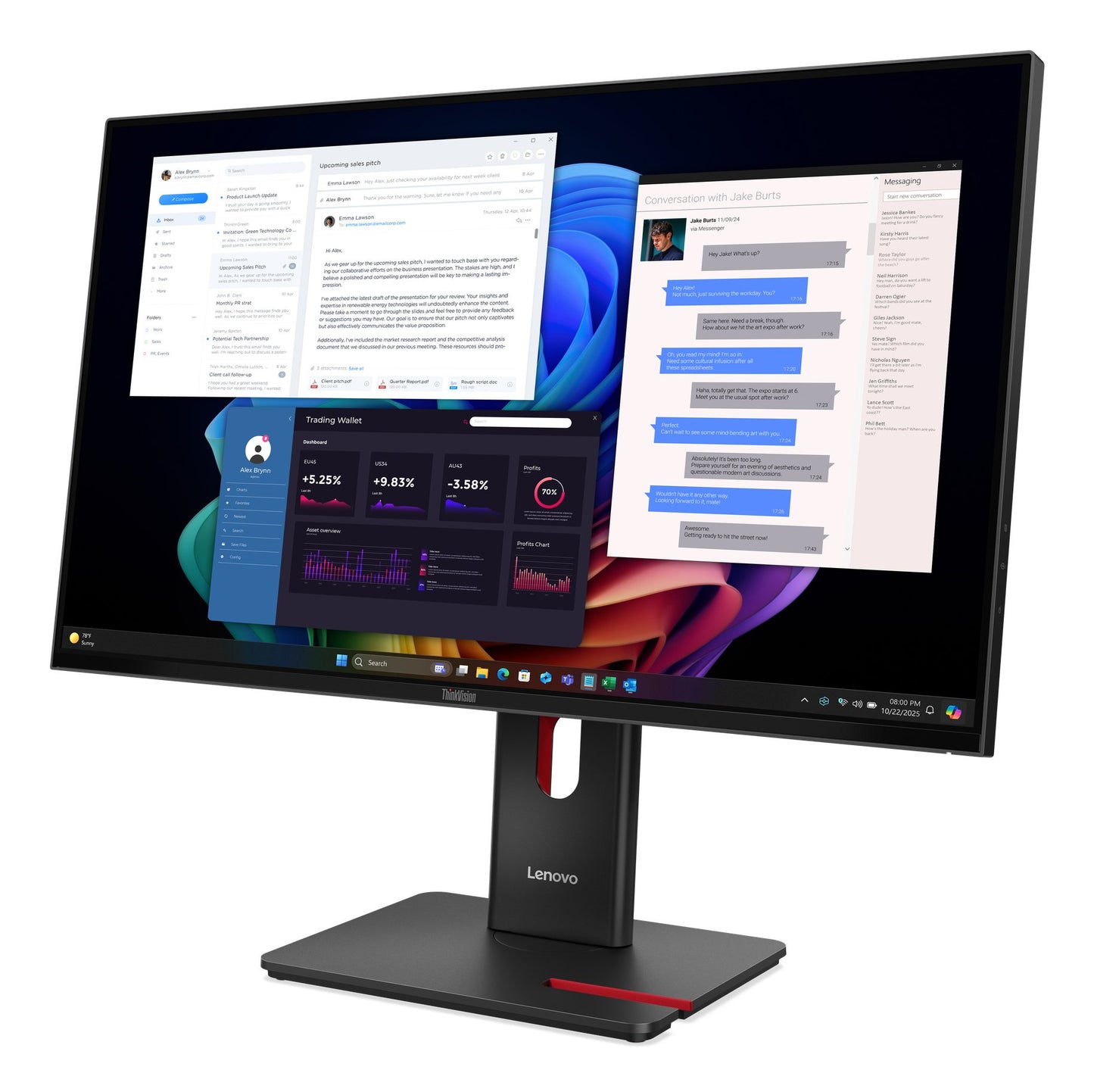LENOVO T27UD-40 27" WLED IPS