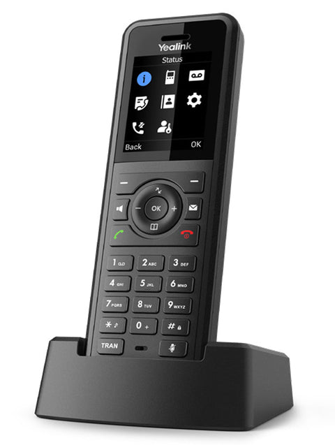 YEALINK (W57R) RUGGED IP DECT HANDSET, 1.8" COLOUR SCREEN, PSU, IP54 RATING
