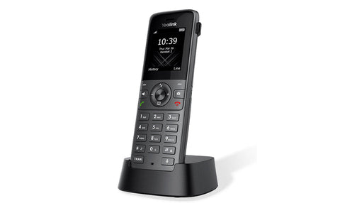YEALINK (W73H) DECT HANDSET WITH CHARGING BASE, 1.8" COLOUR SCREEN, BLUETOOTH,PSU