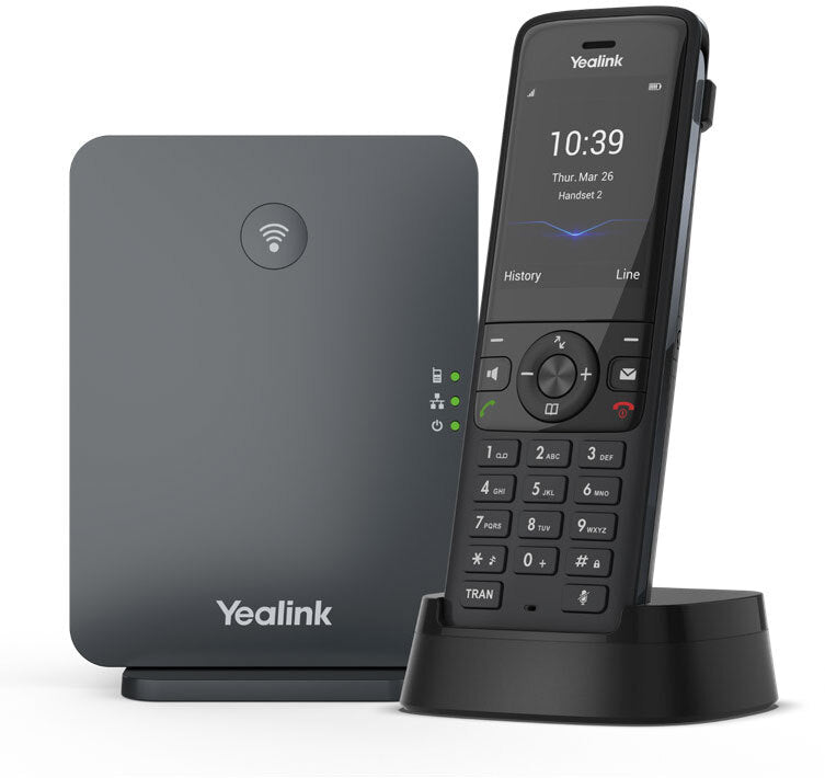 YEALINK (W78P) IP DECT PHONE SYSTEM - W78H HANDSET + W70B BASE STATION