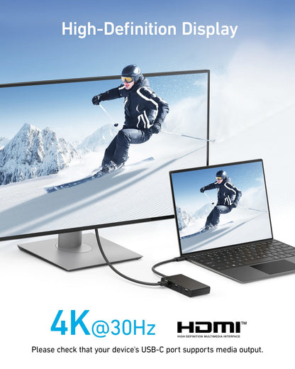 ANKER 332 5-IN-1 USB-C HUB