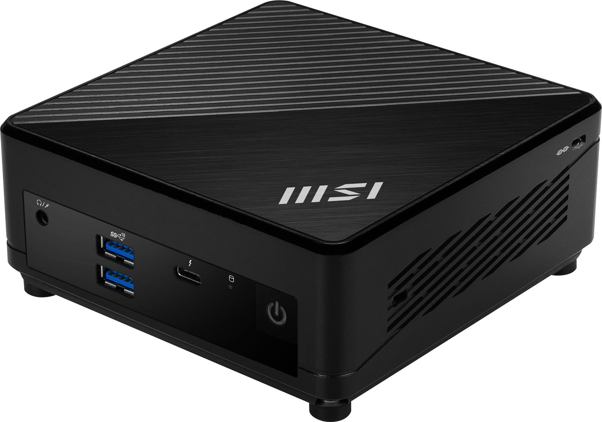 MSI Cubi NUC 1M-001BAU. Chassis type: 0.84L sized PC, Product type: Mini PC barebone. Motherboard chipset: Intel SoC. Supported memory types:…