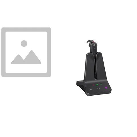 YEALINK DECT WIRELESS (WH63-E2) MS CONVERTIBLE HEADSET WITH BASE, 2.5MM, RINGER